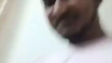 A 21-year-old college girl gives a desi blowjob to her lover