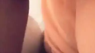 Religious aunt records her blowjob MMS sucking a dick