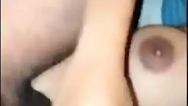 Indian cum on boobs video