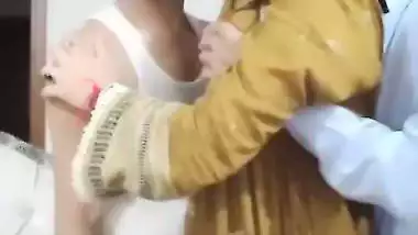 Two Hyderabad boys and a hot babe’s live xxx video