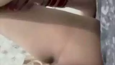 Xxx pussy masturbating with big dildo by horny girl