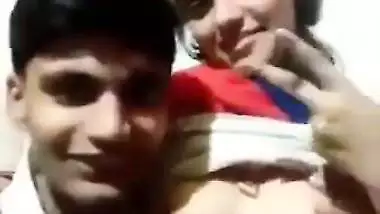 Pervert sucks cousin sister’s juicy boobs in desi mms