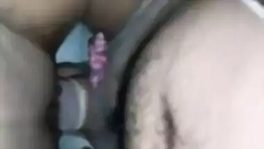 South Indian hairy pussy mouning while fuck