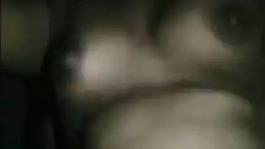 Bubbly boobed desi riding sex