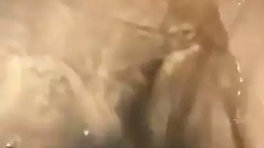 Nude MMS of a sexy GF sucking her lover’s dick in a bathtub