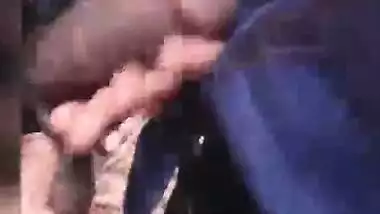 Desi Woman Pressing Balls And Stroking Cock
