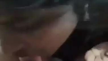 Village lady gives a desi blowjob to her lover