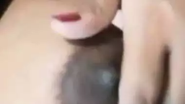 Huge boobs busty bhabhi topless show for lover