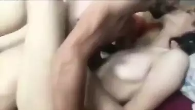 Skinny Brother Sister Enjoy Incest Sex When Home Alone