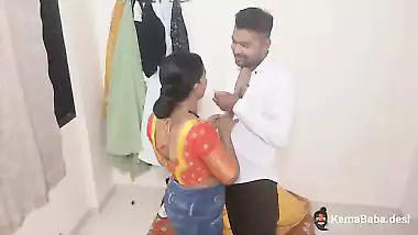 Husband gets a surprise and fucks his wife in desi porn