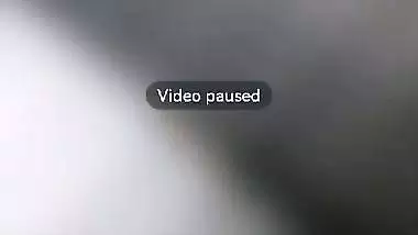 BBW showing nude body on video call with lover