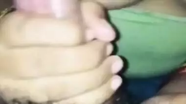 Bhabi Playing With Dick Hubby squeezing Her Nipple
