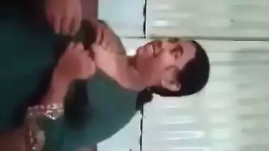 Bengali boudi big boobs sucking by secret lover