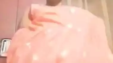 Chubby Bengali girl stripping fully naked