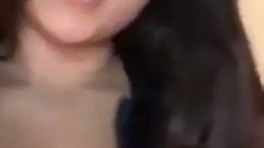 Sexy IT babe enjoys video call sex with her horny colleague