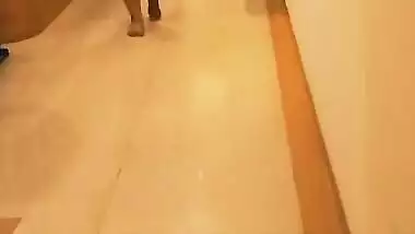 Huge Boobs In Indian Chubby Girlfriend Walks In Slow Motion Sensual Showing Her Huge Cleavage